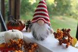 Christmas Red Stripe Mini gnomes - Holiday Decor- Tree Decoration