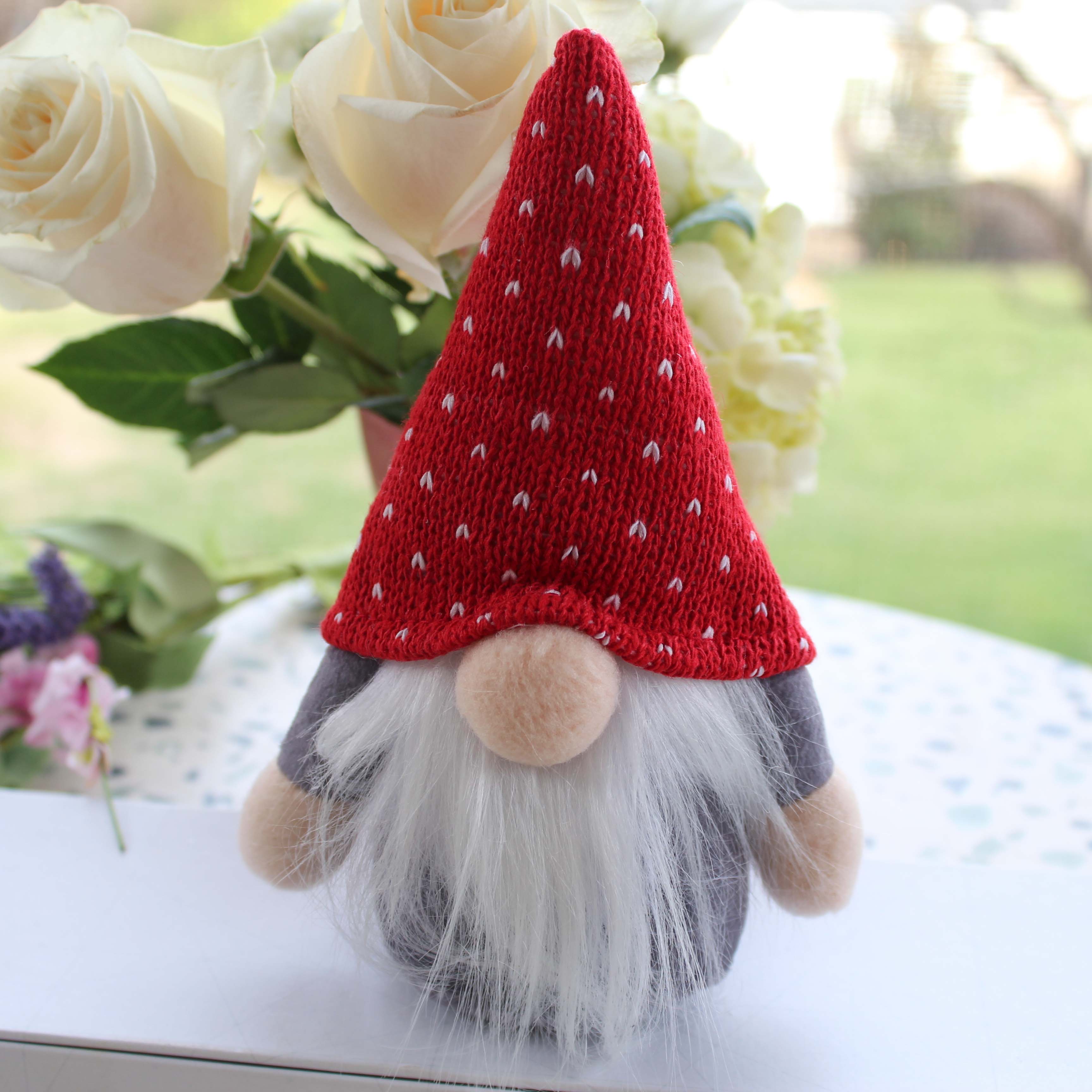 Cute Small Valentine Gnome, Cute Valentine's Decoration