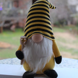 Bee Gnome - Summer Gnome - Gnomes for home, Adorable Handmade Gnomes