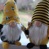 Bee Gnome - Summer Gnome - Gnomes for home, Adorable Handmade Gnomes