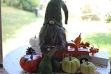 Hello Fall Gnomes; Fall Home Decor Gnomes for home, Adorable Handmade Gnomes, Green Gnome for home, Gift for Mom, Home decor idea