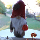 Fall Decoration gnome - Thanksgiving decoration - Pair of Gnomes - autumn gnomes